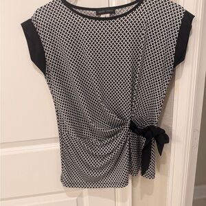 Black and White Women's Top